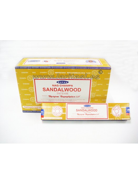 Satya Sandalwood 15gr (12x15gr)